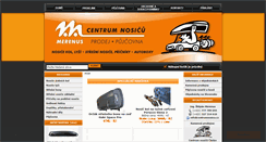 Desktop Screenshot of centrumnosicu.cz